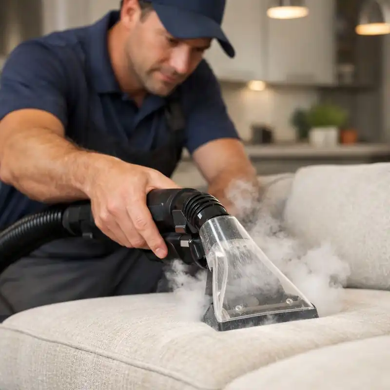 تنظيف كنب بالبخار في عجمان - شركة الجوهرة للتنظيف تضمن لك إزالة البقع والتعقيم الكامل.