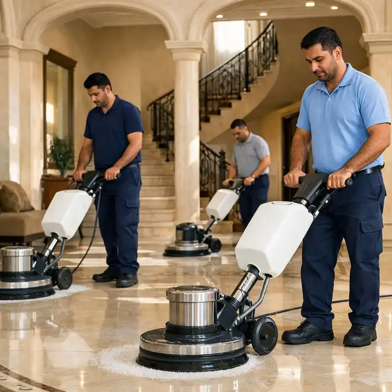 خدمات تنظيف الفلل الشاملة من شركة الجوهرة للتنظيف - شركة تنظيف في عجمان تعتمد على عمالة محترفة.